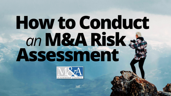 Mae Risk Behaviour M&A Leadership Council | Advancing M&A Excellence